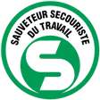 Badge officiel Sauveteur Secouriste du Travail